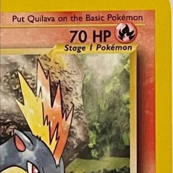 Pokémon Neo Genesis cards: Uncommon Quilava & Uncommon Super Scoop Up Trainer - Picture 15 of 15